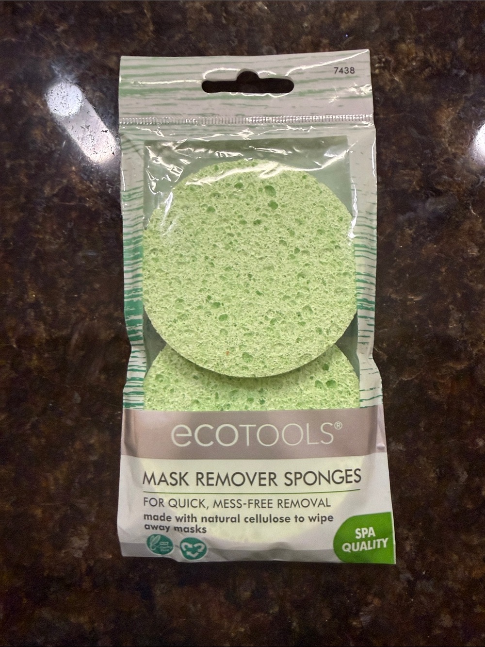 Ecotools Mask Remover Sponges - 2pk - New